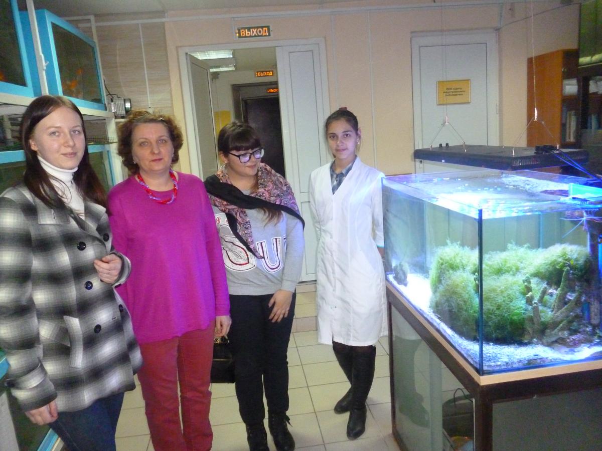 Экскурсия в лабораторию технологию кормления и выращивания рыбы Фото 6