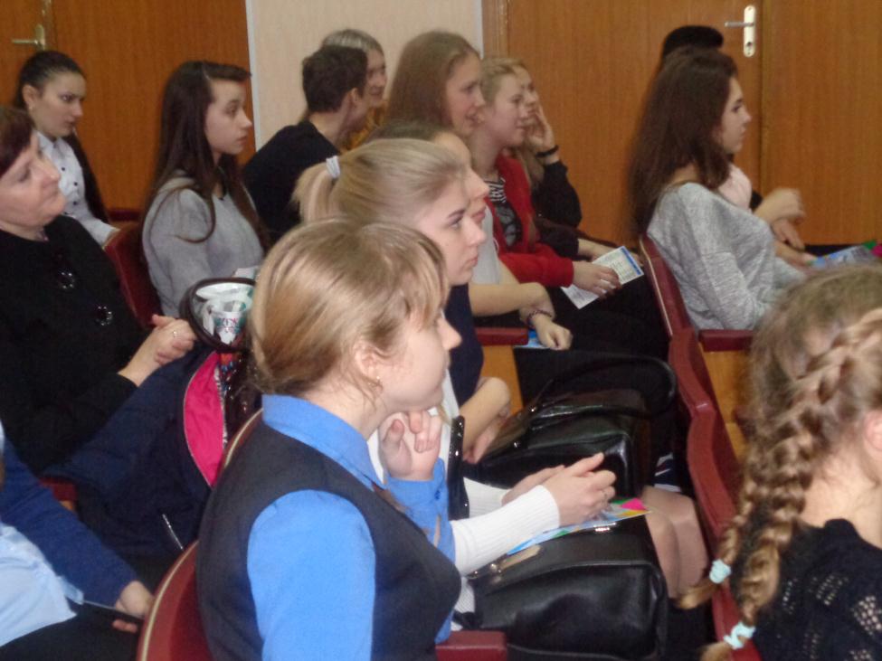 Профориентационная  встреча с выпускниками школ г.Калининска Фото 11