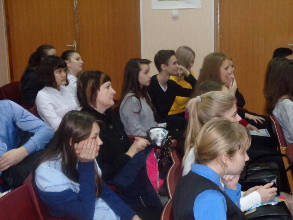 Профориентационная  встреча с выпускниками школ г.Калининска Фото 13
