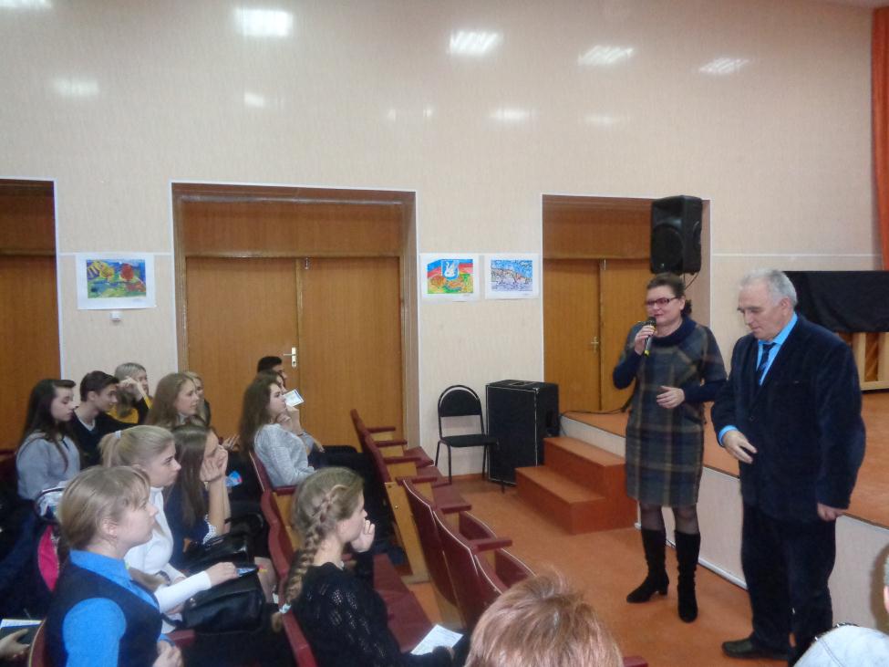 Профориентационная  встреча с выпускниками школ г.Калининска Фото 17