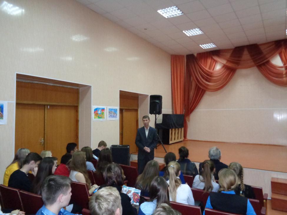 Профориентационная  встреча с выпускниками школ г.Калининска Фото 7