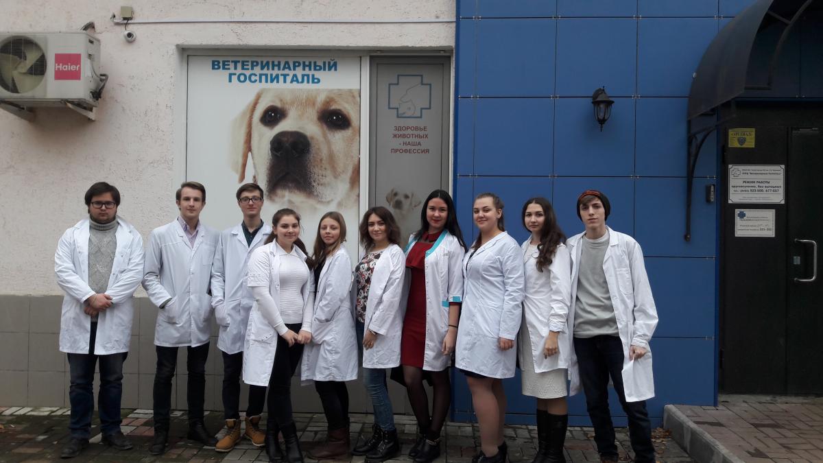 Студенты посетили УНТЦ "Ветеринарный госпиталь" УК № 3 СГАУ имени Н.И. Вавилова Фото 6