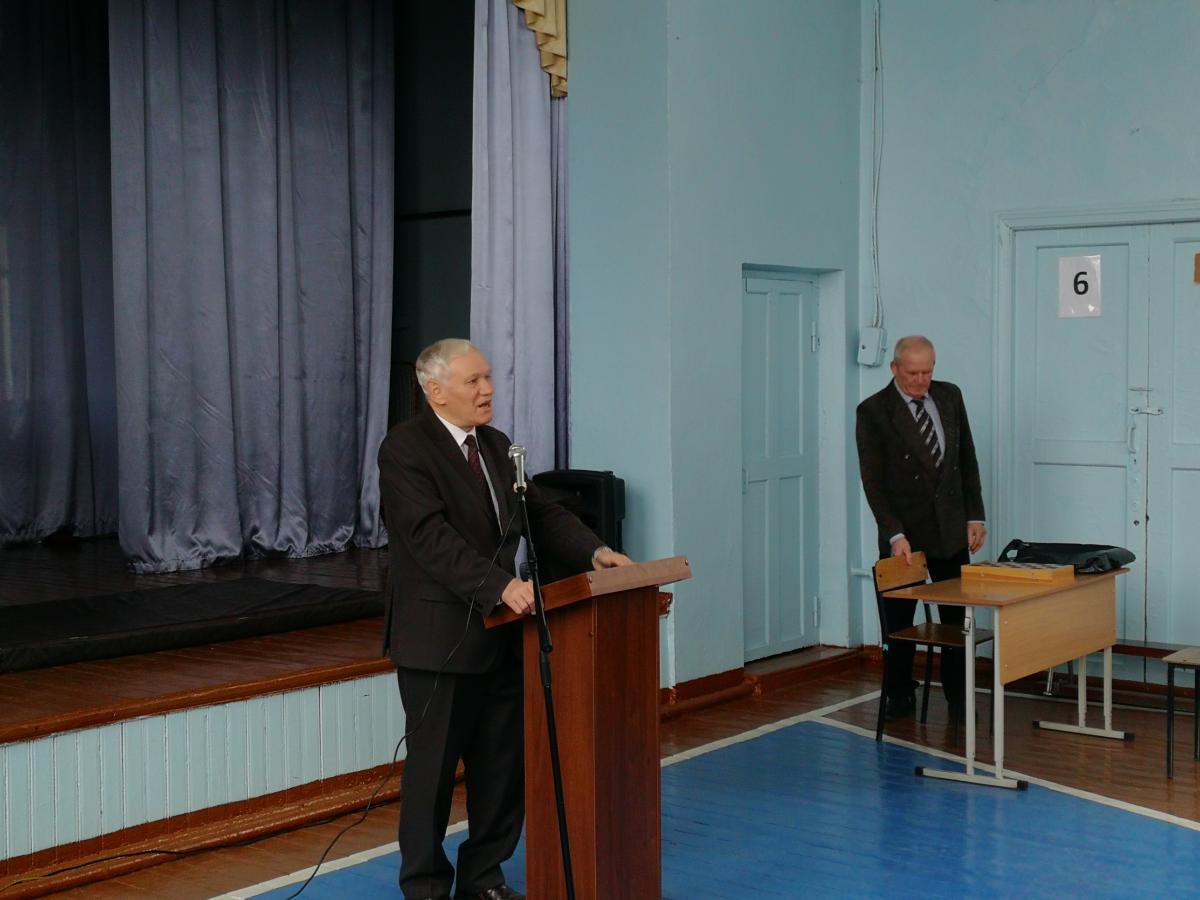 Профориентационная работа кафедры «Процессы и сельскохозяйственные машины в АПК» в школах г. Аркадака Саратовской области Фото 1 Профориентационная работа кафедры «Процессы и сельскохозяйственные машины в АПК» в школах г. Аркадака Саратовской области Фото 1
