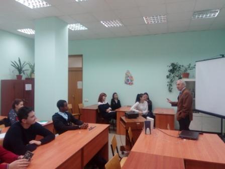 Встреча студентов направления подготовки Экология и природопользование с представителем производства Фото 3