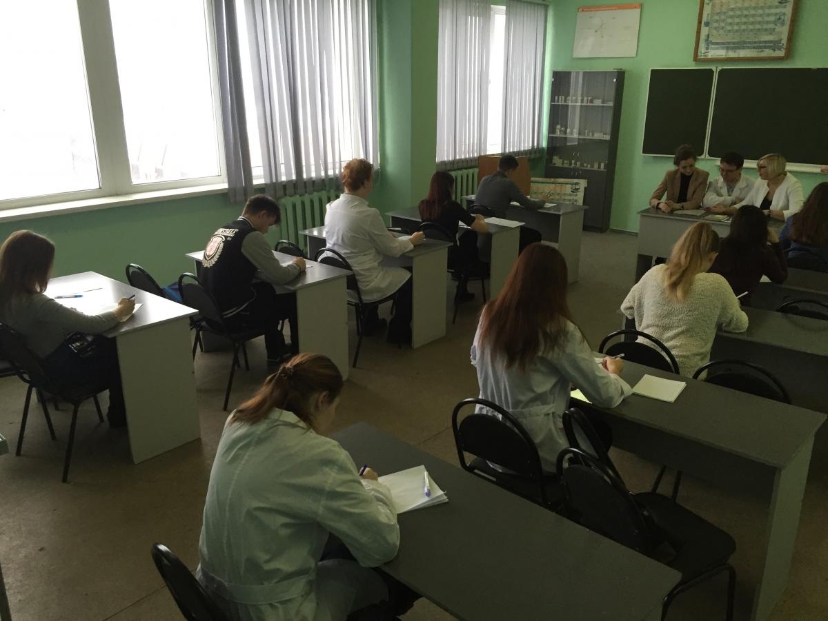 Предметная олимпиада по дисциплине «Биохимия» на кафедре «Микробиология, биотехнология и химия» Фото 3 Предметная олимпиада по дисциплине «Биохимия» на кафедре «Микробиология, биотехнология и химия» Фото 3