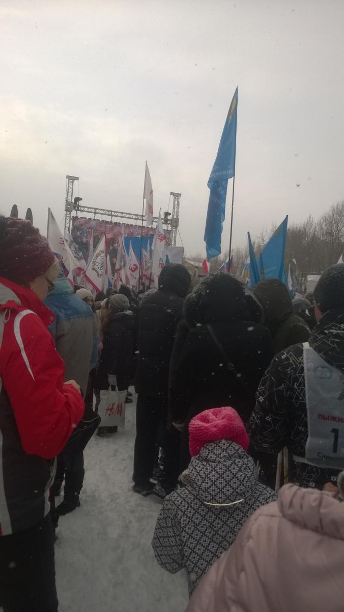 Участие кафедры «Математика и математическое моделирование» в культурно-спортивном мероприятии «Лыжня - 2018» Фото 4