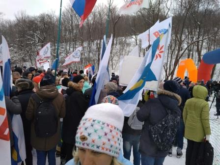 Традиционные соревнования «Саратовская лыжня» на лыжном стадионе «Зимний» Фото 1