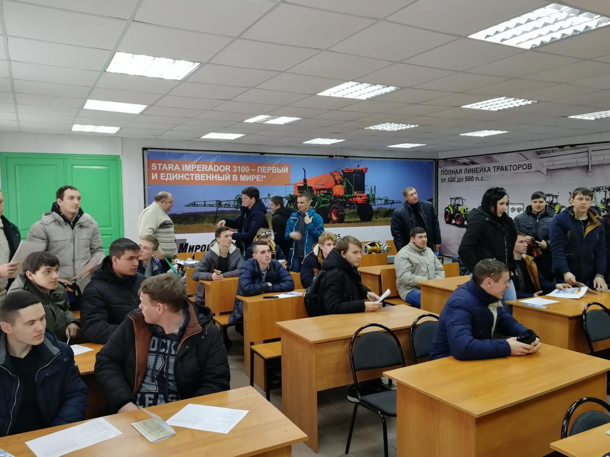 День открытых дверей с участием преподавателей кафедры «Процессы и сельскохозяйственные машины в АПК» Фото 4 День открытых дверей с участием преподавателей кафедры «Процессы и сельскохозяйственные машины в АПК» Фото 4