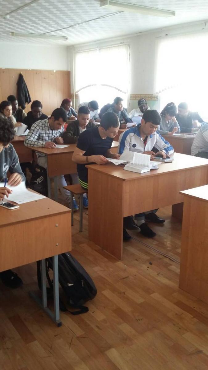 В СГАУ для иностранных студентов провели подготовительное занятие к Тотальному диктанту – 2018 Фото 3