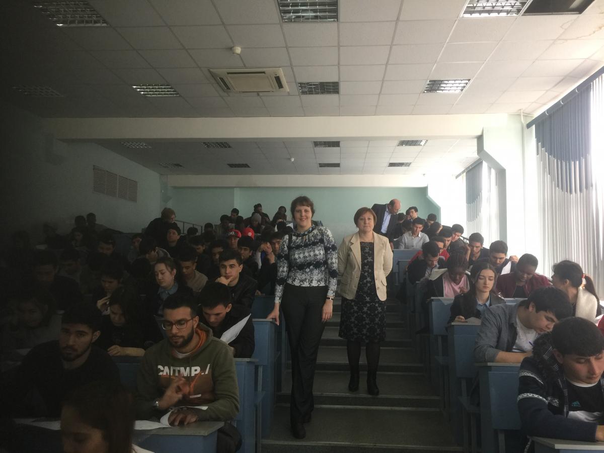 СГАУ им.Н.И.Вавилова стал впервые базовой площадкой для проведения теста "TruD" по русскому языку для иностранных студентов в рамках "Тотального диктанта" Фото 9