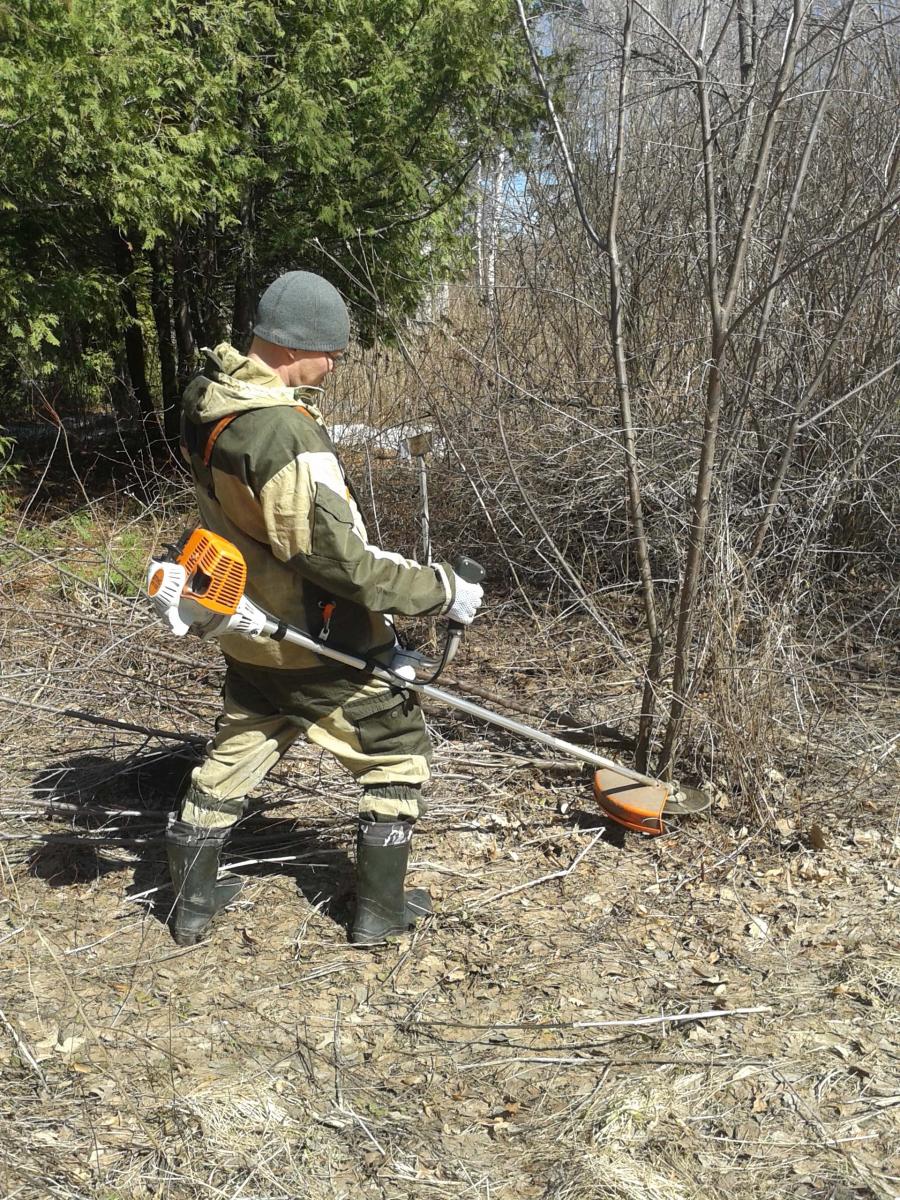 Студенты Саратовского ГАУ приняли участие  во Всероссийском экологическом субботнике Фото 9