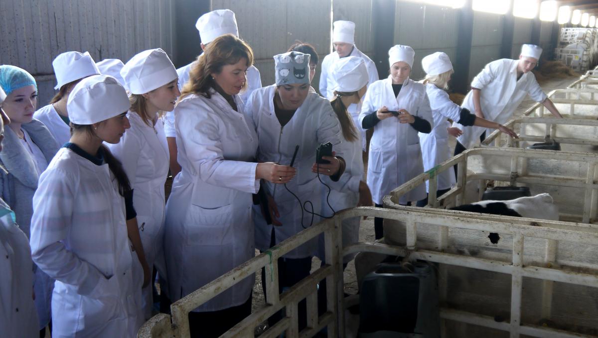 Практические занятия на базе АО ПЗ «Мелиоратор» Марксовского района Саратовской области