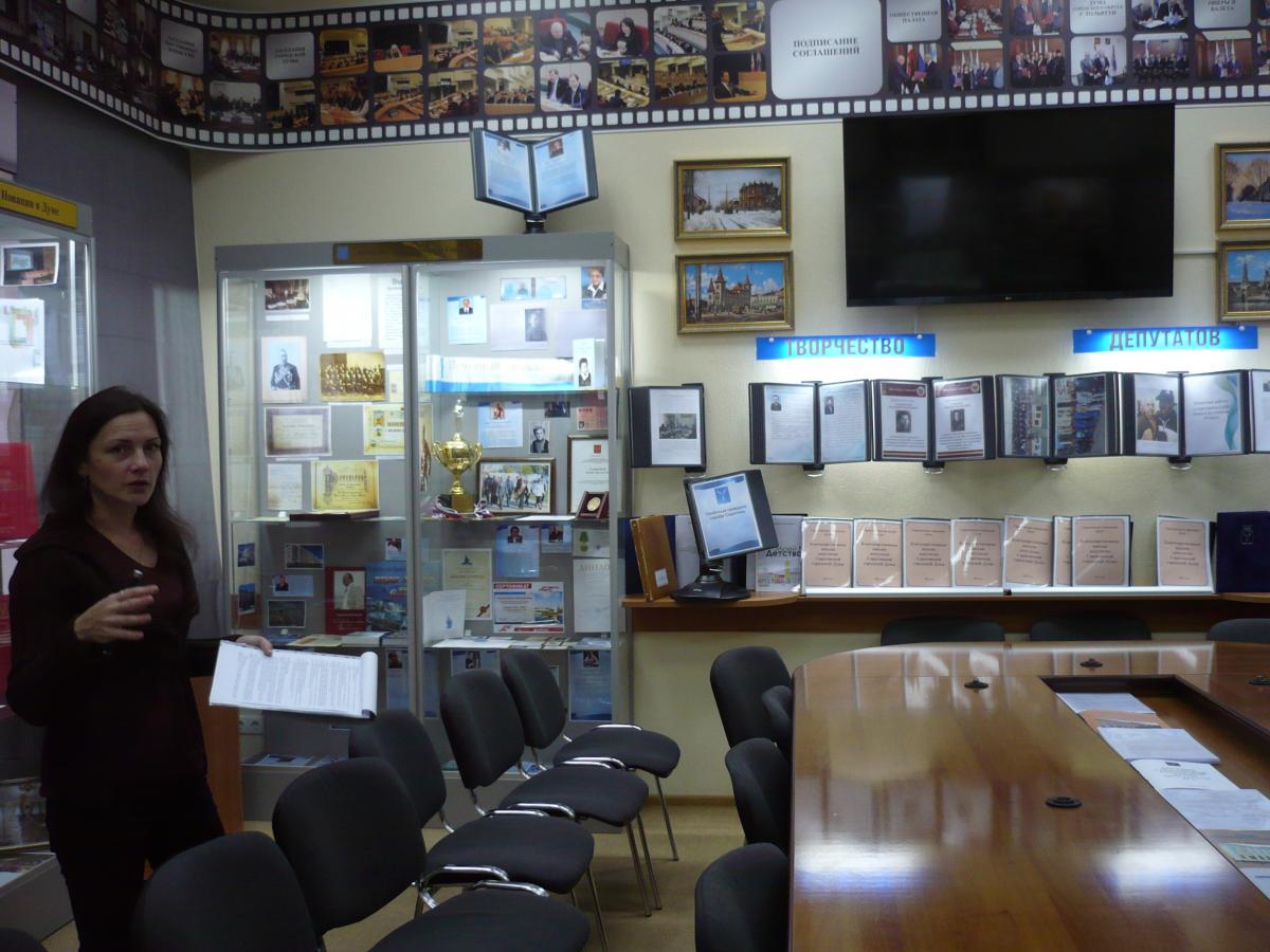 Посещение Музея парламентаризма Саратовской Городской Думы Фото 7