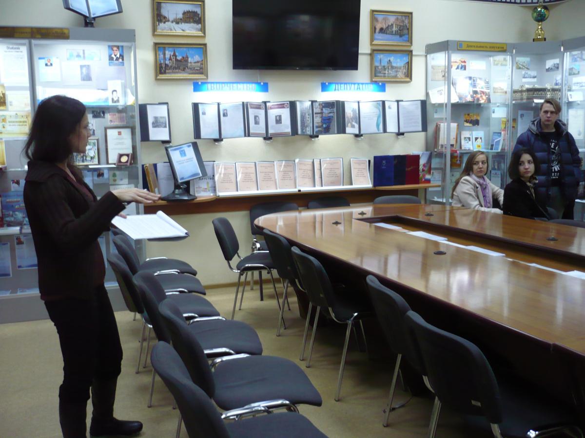 Посещение Музея парламентаризма Саратовской Городской Думы Фото 9