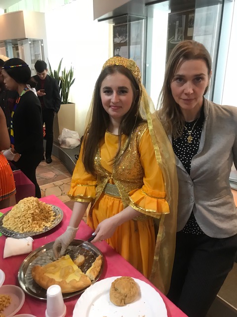 Слушатели подготовительного отделения на фестивале Дружбы народов Фото 5