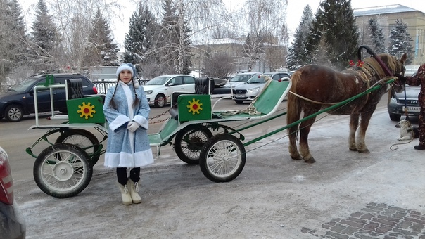 Обучающиеся Пугачёвского филиала  приняли участие в праздничном шествии Дедов Морозов и Снегурочек Фото 2