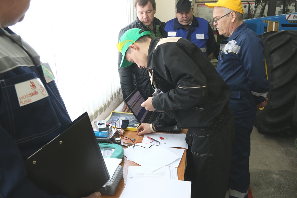 Открытие IV Регионального чемпионата «Молодые профессионалы» WorldSkills Russia по компетенции «Эксплуатация сельскохозяйственных машин» Фото 11