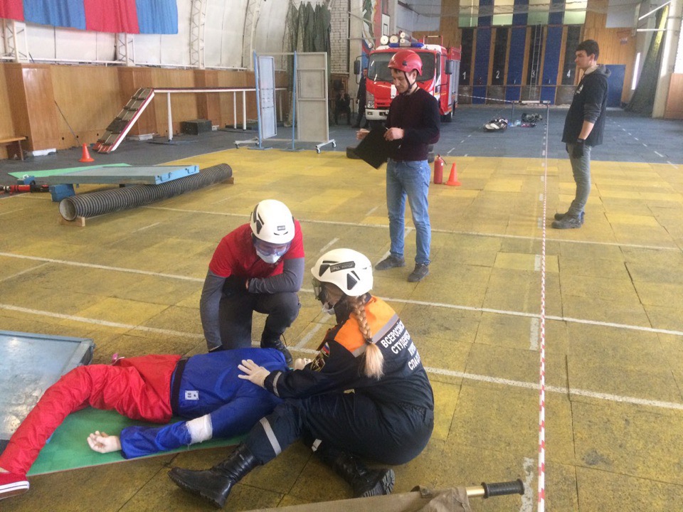 IV Региональный чемпионат «Молодые профессионалы» (WorldSkills Russia) Саратовской области по компетенции «Спасательные работы» на базе УПСЧ Саратовского ГАУ Фото 11