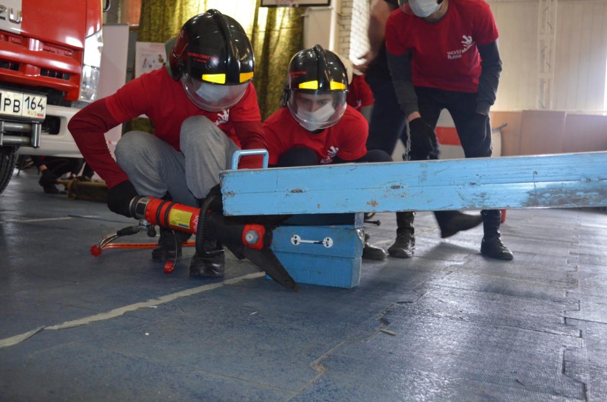 IV Региональный чемпионат «Молодые профессионалы» (WorldSkills Russia) Саратовской области по компетенции «Спасательные работы» на базе УПСЧ Саратовского ГАУ Фото 18