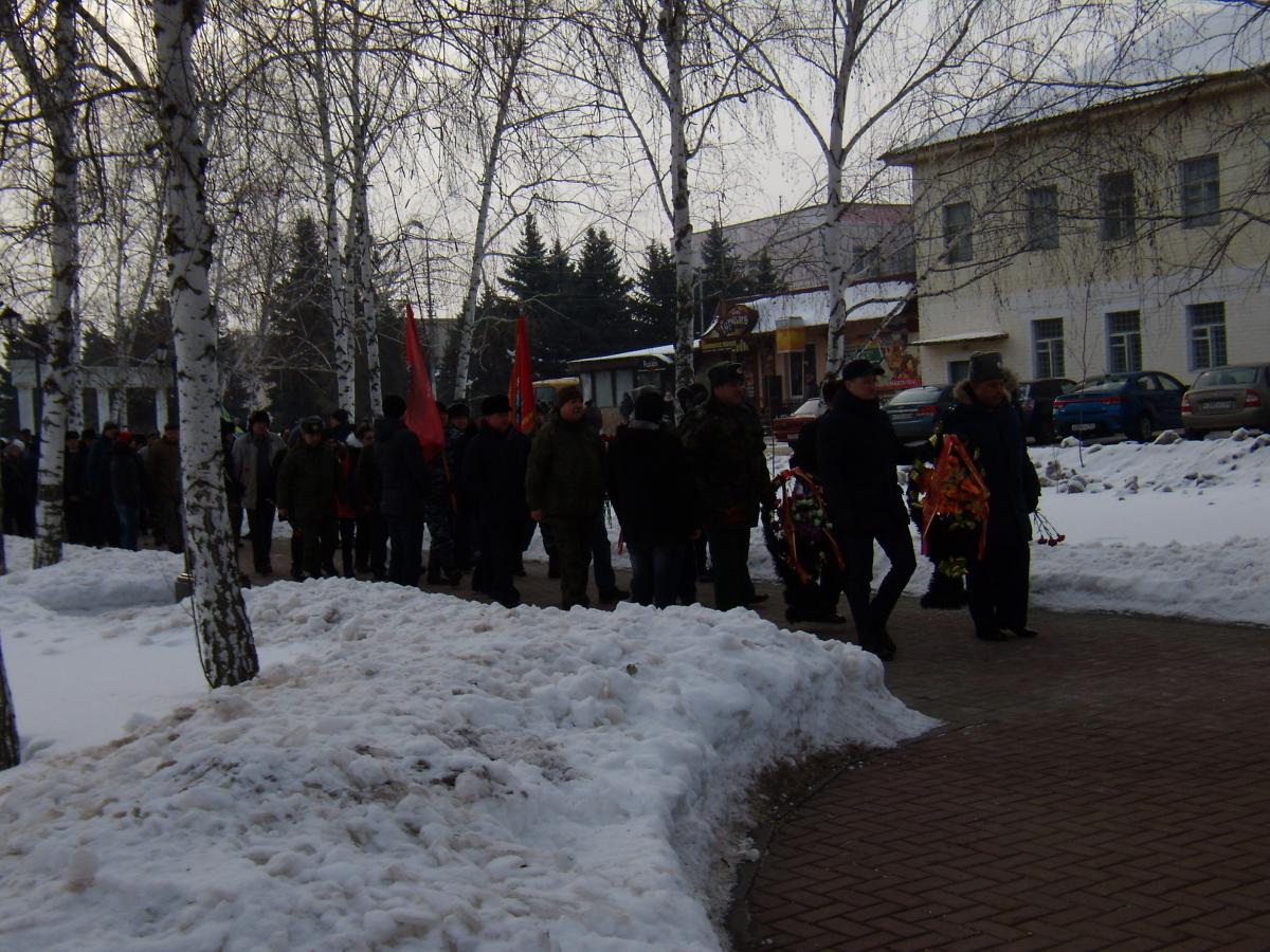 Митинг, посвященный 30-летию вывода советских войск из Афганистана Фото 4