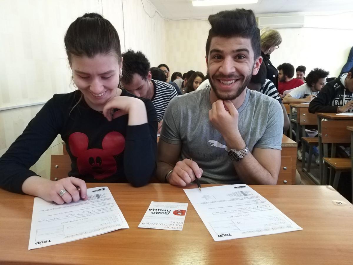 Иностранные студенты университетов города написали Тотальный диктант - 2019 в СГАУ им. Н.И. Вавилова Фото 9 Иностранные студенты университетов города написали Тотальный диктант - 2019 в СГАУ им. Н.И. Вавилова Фото 9