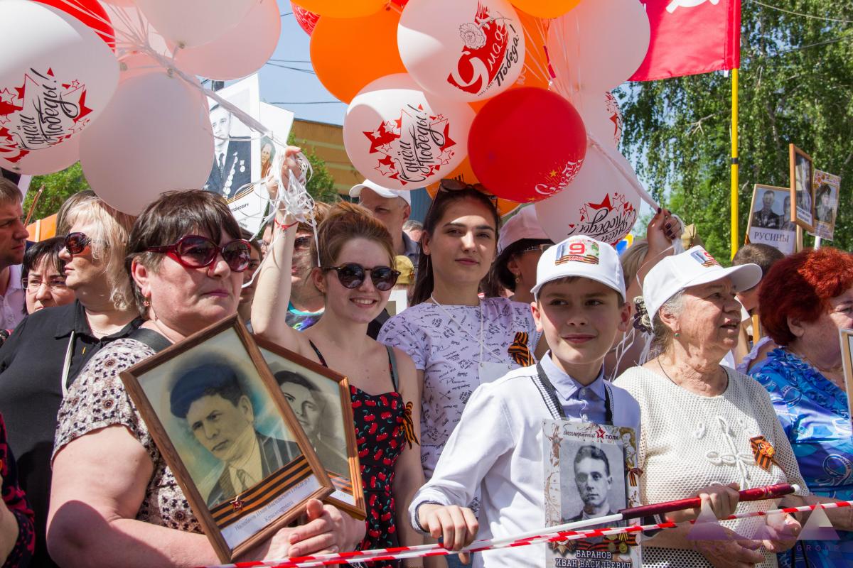 «Бессмертный полк» на марше