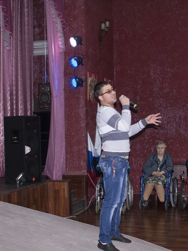 В актовом зале «Дома престарелых и инвалидов» г. Балашова, состоялся концерт посвященный «Дню добра и милосердия». Фото 4