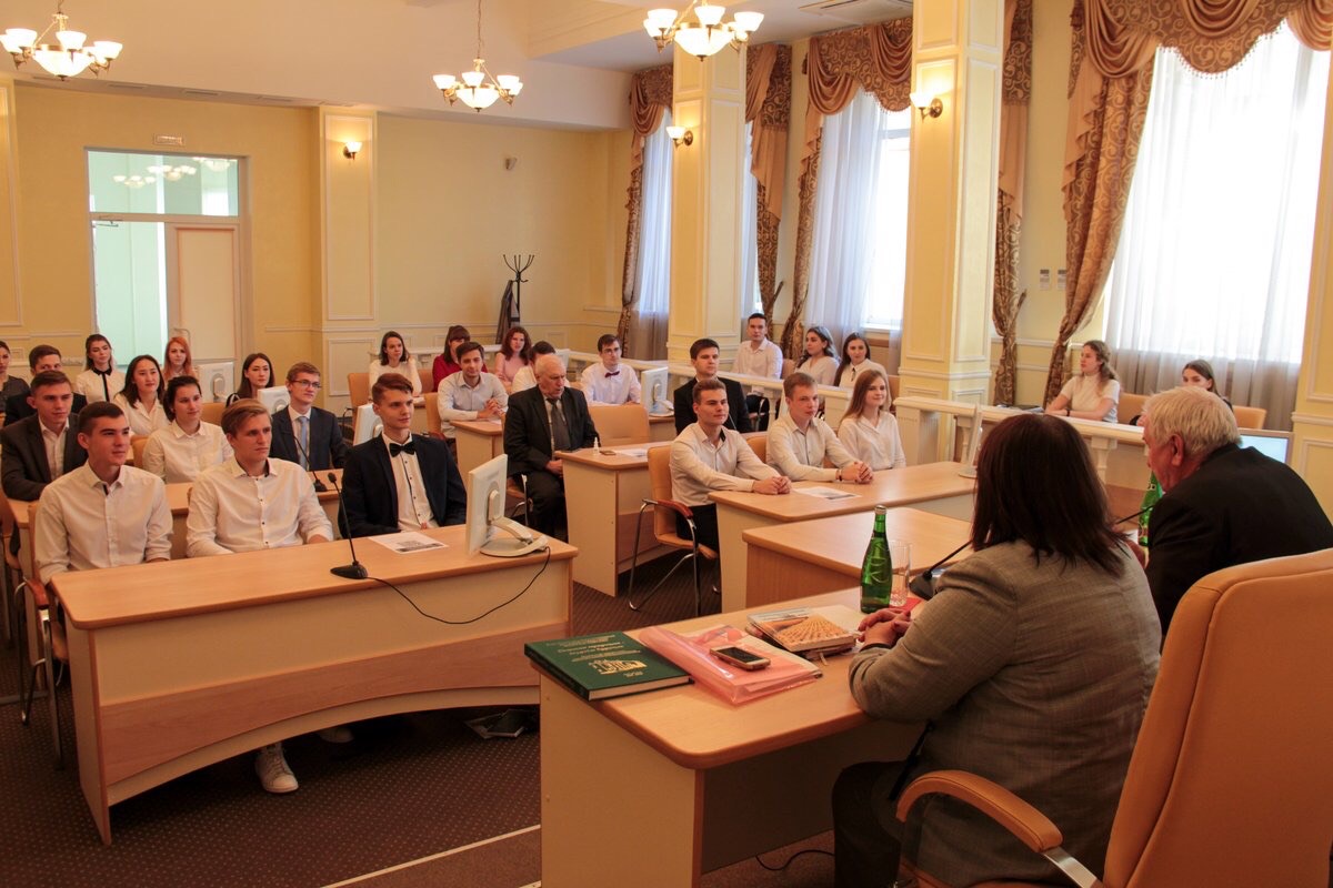 Встреча студенческого актива с председателем Саратовской городской думы Фото 3