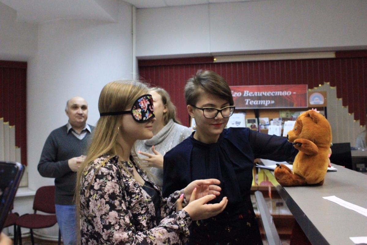 Студенты СГАУ посетили мастер-класс в областной библиотеке для слепых Фото 2