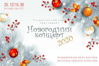 Приглашаем на Новогодний концерт!!!