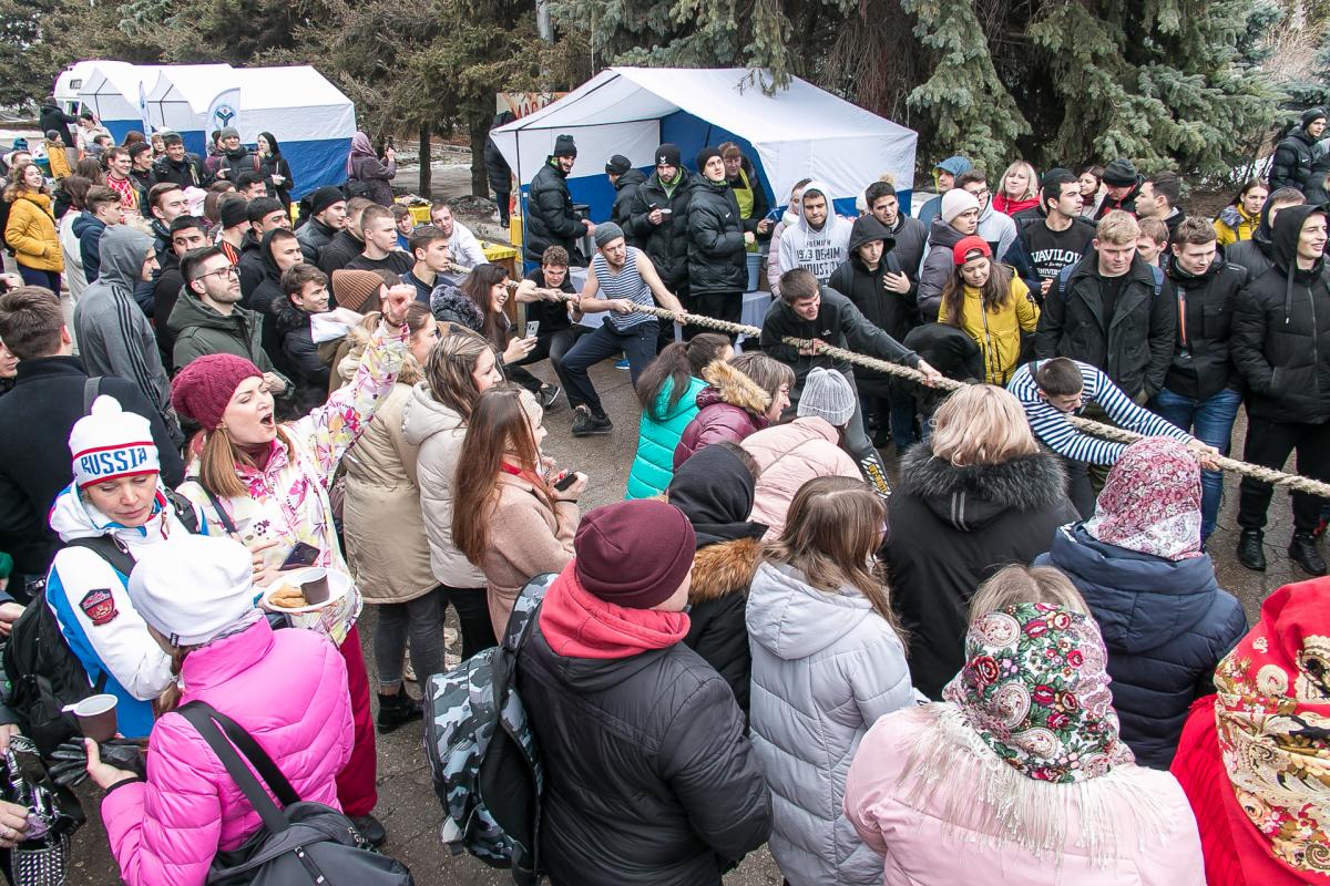 Вавиловцы отпраздновали Масленицу в Агроцентре Саратовского ГАУ Фото 10