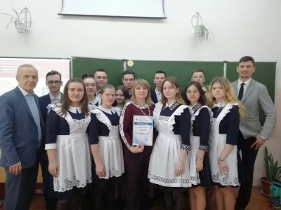 Мастер-класс в школах Пугачевского района