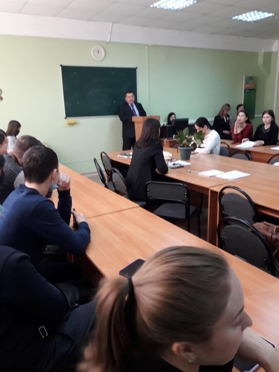 Встреча студентов ФЭМ с представителями ГКУ Саратовской области «Саратовское областное лесничество» Фото 2