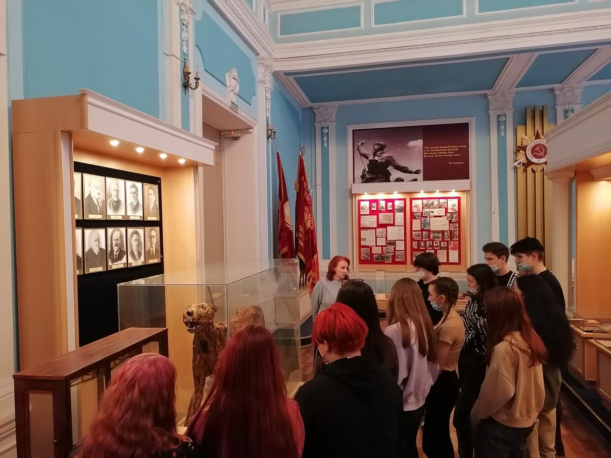 Посещение музея истории СГАУ Фото 2