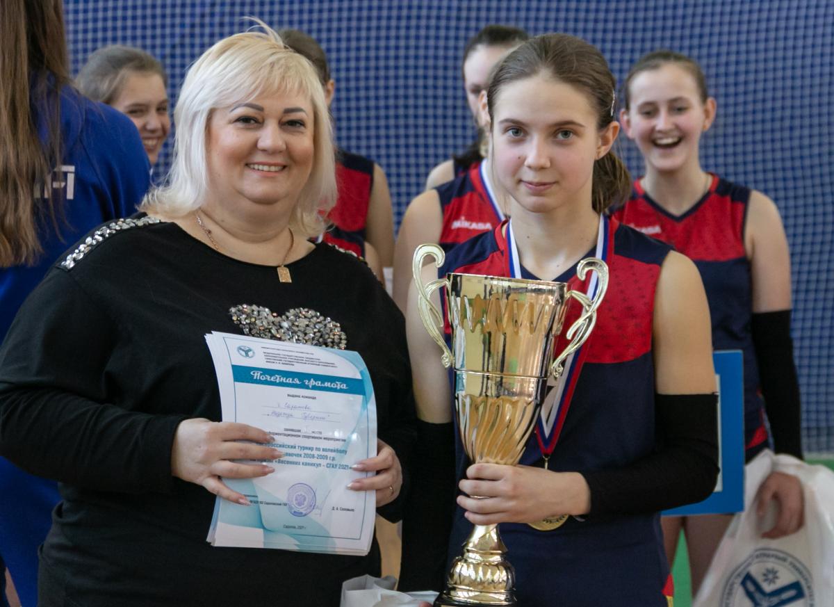 В СГАУ завершился Всероссийский турнир по волейболу Фото 12