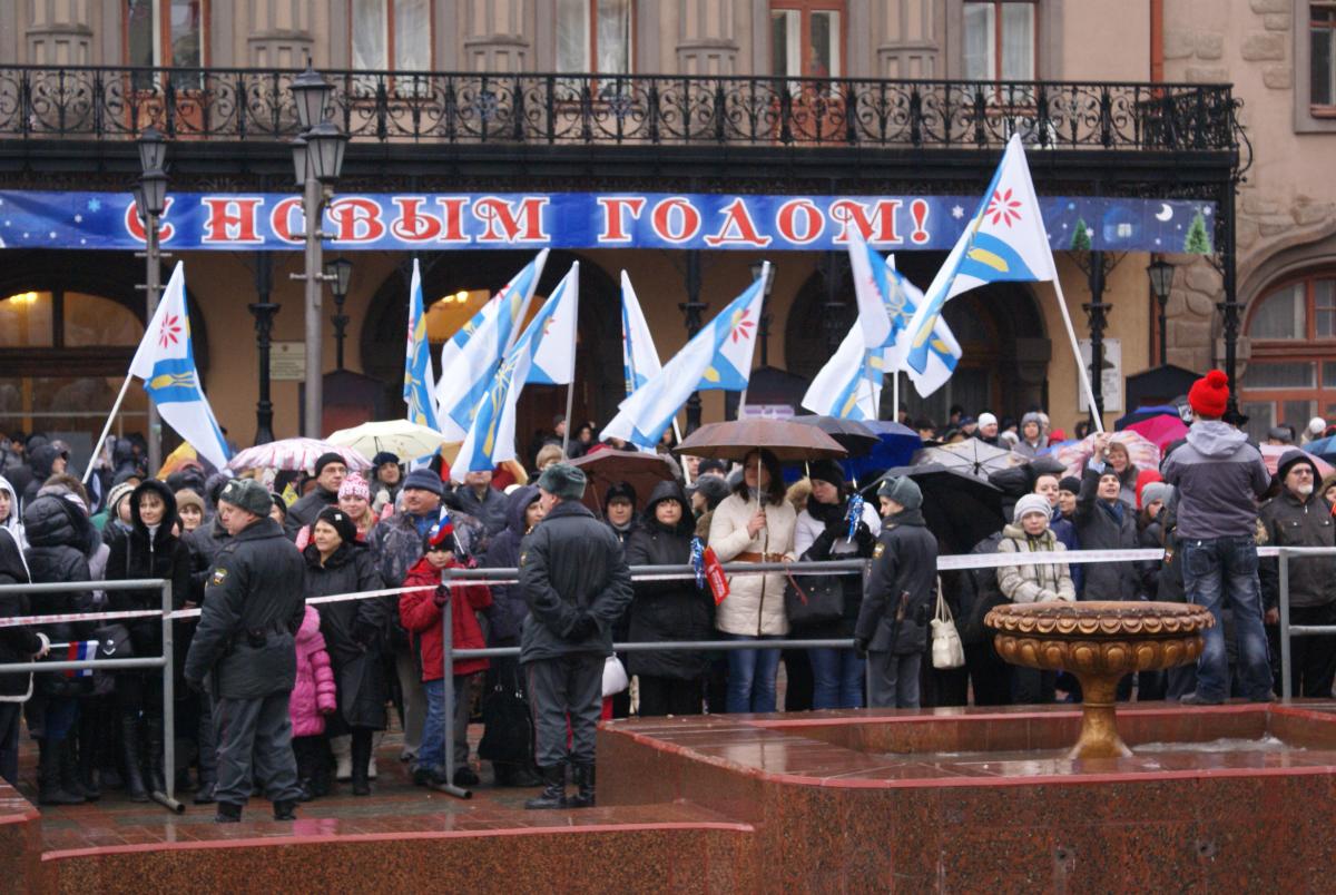 Ректор СГАУ им.Н.И.Вавилова  принял олимпийский огонь Фото 6