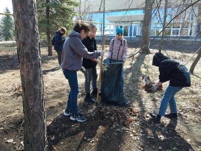 Продолжение «Марафона чистоты» в парке Победы