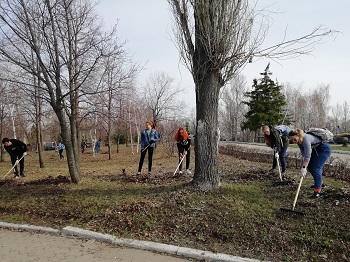 Продолжение «Марафона чистоты» в парке Победы