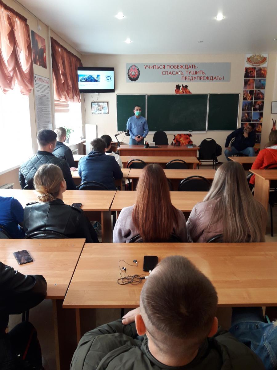 Для будущих выпускников направления подготовки 20.03.01 Техносферная безопасность и специальности 20.05.01 Пожарная безопасность состоялась презентация компании «ФракДжет-Волга» Фото 1 Для будущих выпускников направления подготовки 20.03.01 Техносферная безопасность и специальности 20.05.01 Пожарная безопасность состоялась презентация компании «ФракДжет-Волга» Фото 1