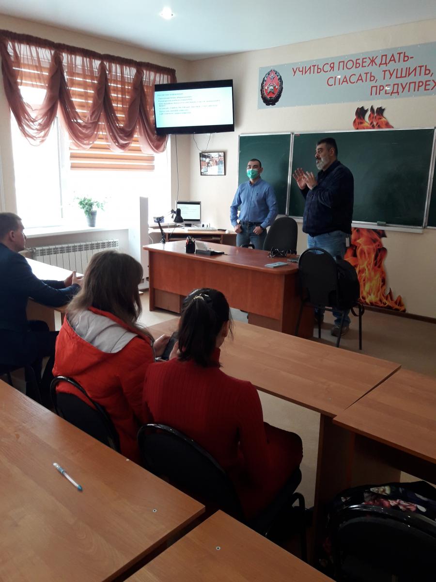 Для будущих выпускников направления подготовки 20.03.01 Техносферная безопасность и специальности 20.05.01 Пожарная безопасность состоялась презентация компании «ФракДжет-Волга» Фото 4 Для будущих выпускников направления подготовки 20.03.01 Техносферная безопасность и специальности 20.05.01 Пожарная безопасность состоялась презентация компании «ФракДжет-Волга» Фото 4