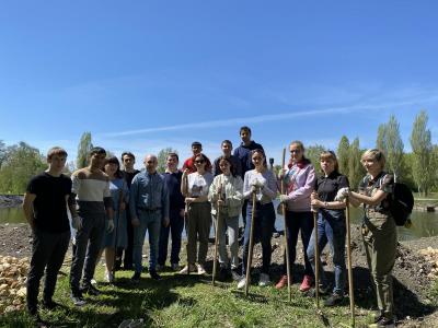 Субботник в УНПК «Агроцентр»