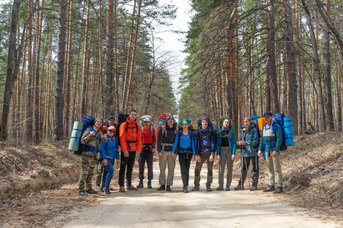 Студенты Саратовского ГАУ сходили в туристический поход Фото 2