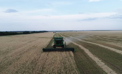 В Саратовской области убрано чуть менее 2-х млн га зерновых