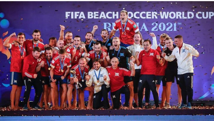 Российская сборная - чемпион мира по пляжному футболу 2021 Фото 1
