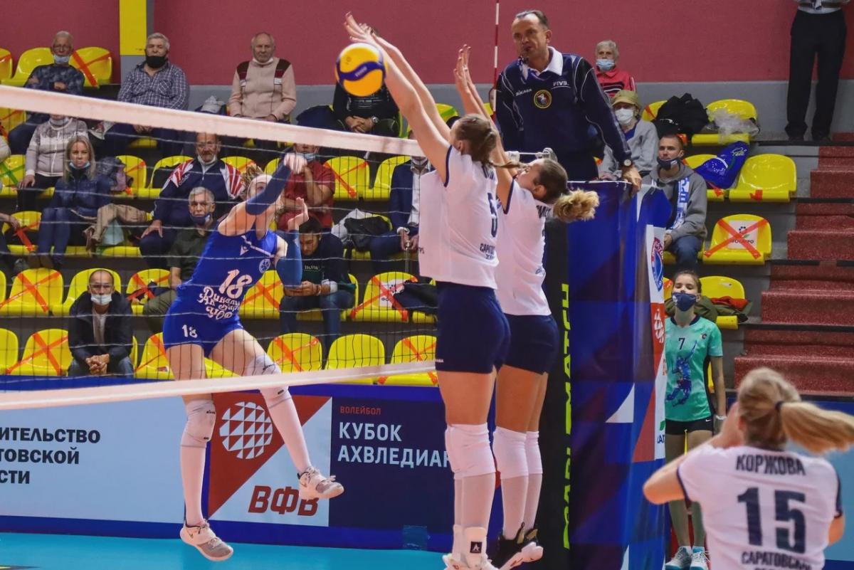 В Саратове прошли матчи Кубка России по женскому волейболу Фото 1