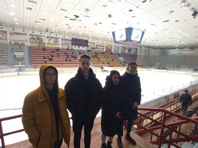 Посещение ледового дворца спорта «Кристалл»