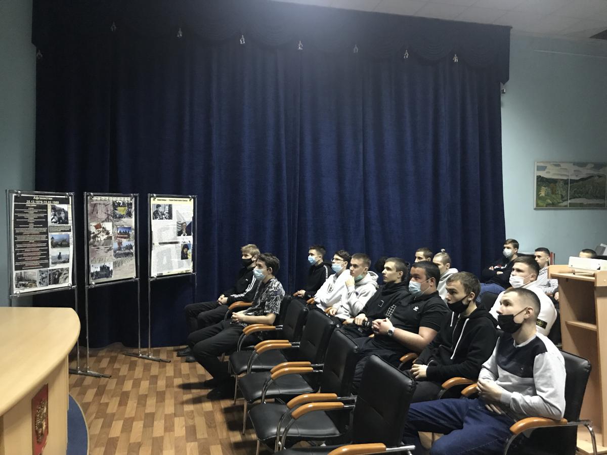 Встреча с участником войны в Афганистане Елисеевым Иваном Ивановичем Фото 2