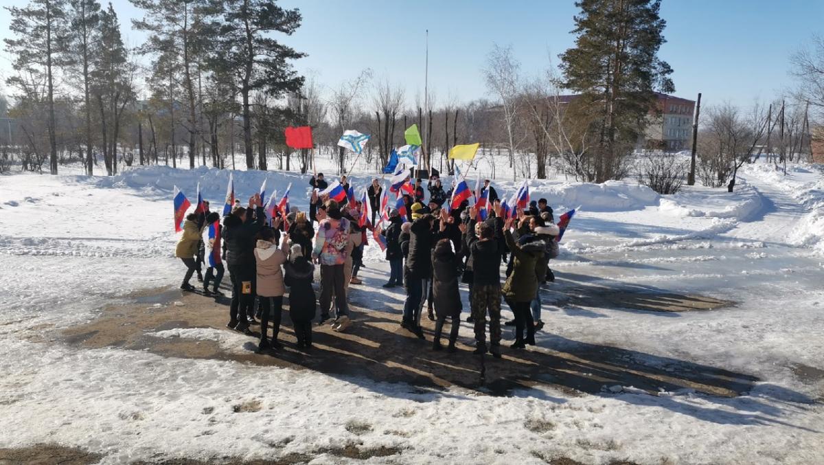 Студенты КЗВТ устроили флешмоб в поддержку российских олимпийцев Фото 4