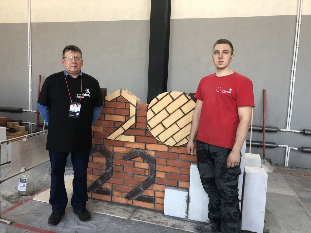 WorldSkills Russia компетенция «Кирпичная кладка»