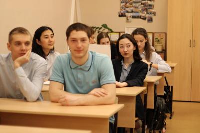 Профориентационное мероприятие "Мой выбор" с учащимися 11 класса МАОУ «Лицей «Солярис» г. Саратова